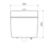 Caroma Cosmo Care 2 4.5/3L Cistern