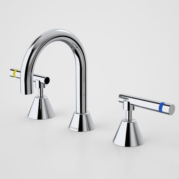 Caroma Elegance Lever Care Basin Set - Warm/Cold