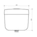 Caroma SLIMLINE 4.5/3L Cistern & Seat