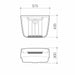 Caroma Cleaners Sink - Vitreous china