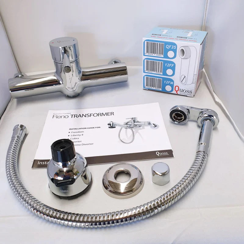 Quoss Chrome Reno Transformer Cobra Flex Single Flix Mixer