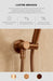 Meir Round Gooseneck Shower Set