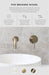 Meir Round Wall Mixer Pinless Handle Trim Kit (In-wall Body Not Included)