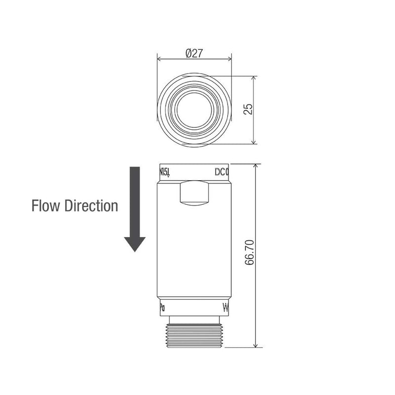 Conserv Dual Check/Non-Return 1/2" F & M