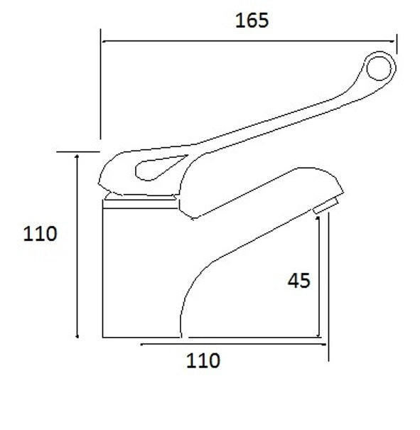 Millennium Disabled Basin Mixer