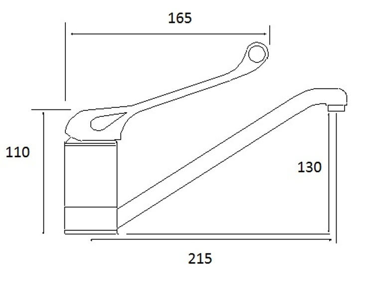 Millennium Disabled Sink Mixer