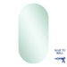 Thermogroup Duke Polished Edge Pill Mirror with Hangers