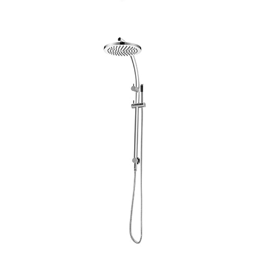 Modern National Dubbo Shower Column Set Top Inlet 200mm Brass Shower Head