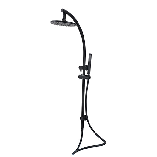 Modern National Dubbo Shower Column Set Top Inlet 200mm Brass Shower Head