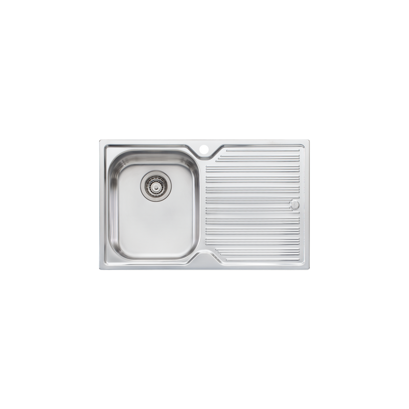 Oliveri Diaz Single Bowl Sink with Drainer