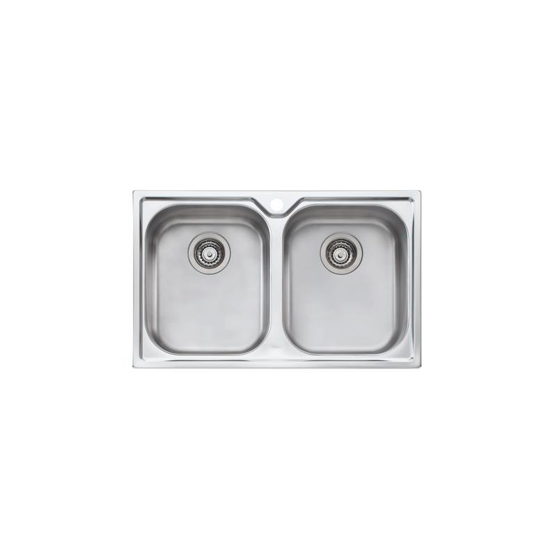Oliveri Diaz Double Bowl Topmount Sink