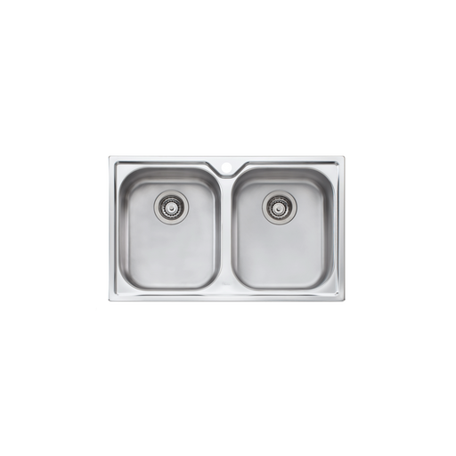 Oliveri Diaz Double Bowl Topmount Sink