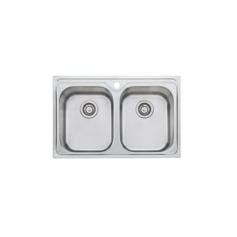 Oliveri Diaz Double Bowl Universal Sink