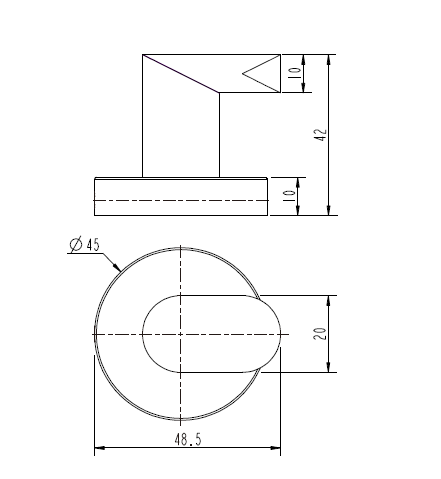 Modern National Eva Robe Hook