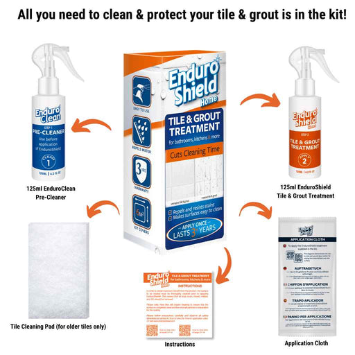 EnduroShield Tile & Grout Treatment - Small 125ml Kit