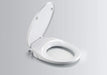 Lafeme Vera 480mm Non Electric Bidet Toilet White Seat