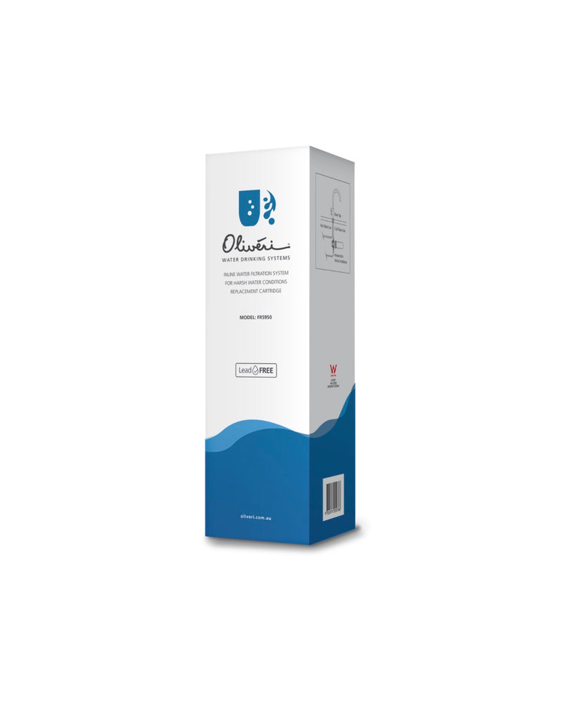Oliveri Inline Water Filtration System Replacement Cartridge for Harsh Water Use