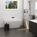 Fienza Keeto Back-To-Wall Acrylic Bath, 1700mm