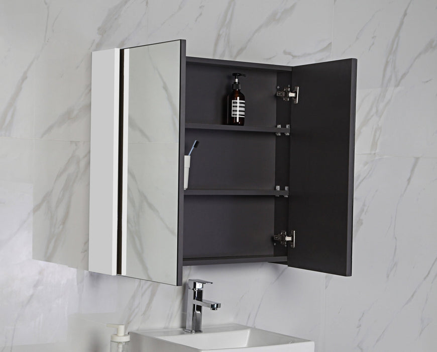 Aulic SHAVING CABINET WITHOUT SIDE BOARDS 1200MM gloss white