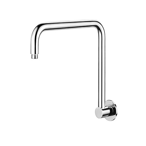 Modern National Round High Rise shower Arm 350mm