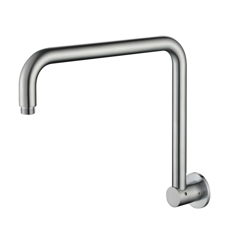 Modern National Round High Rise shower Arm 350mm