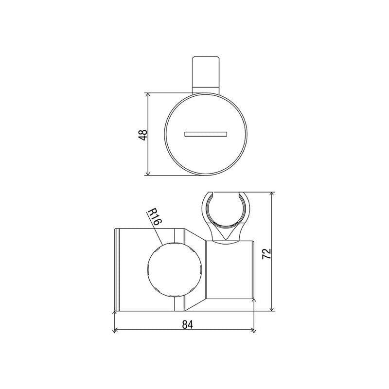Conserv Friction Slide Handpiece Cradle 32mm
