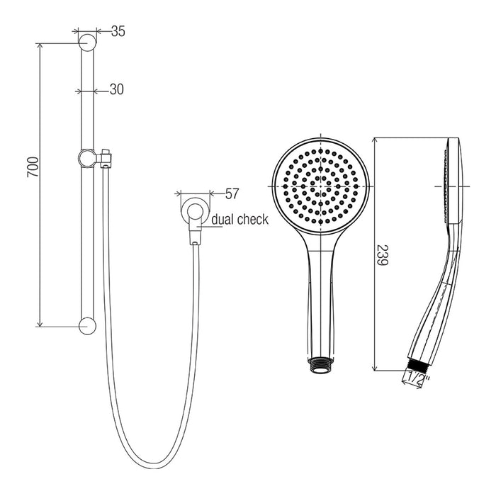 Conserv Handheld Shower Kit