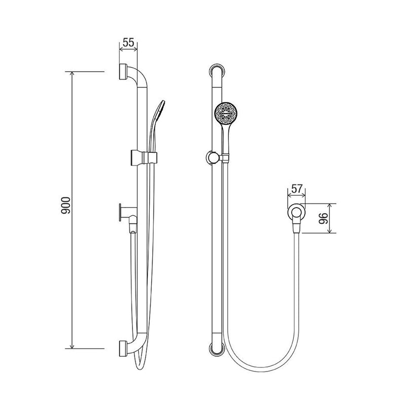 Conserv Hygienic Seal® Shower Kit 3
