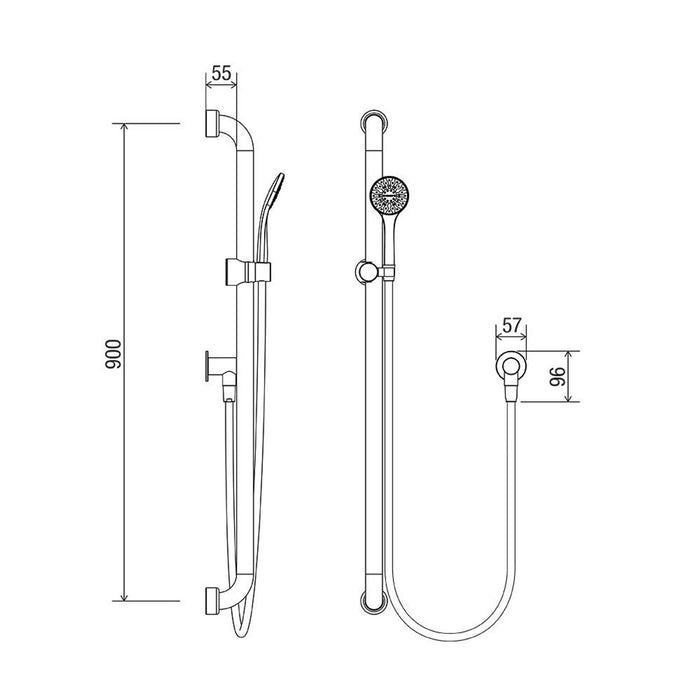 Conserv Hygienic Seal® Shower Kit 3