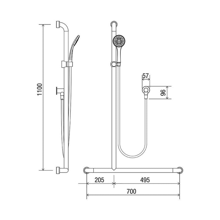 Conserv Hygienic Seal® Shower Kit 20