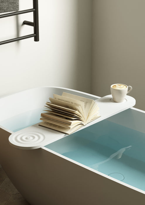 Holly Solid Surface Bath Caddy HC9020W