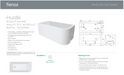 Hustle Right-Hand Multi-Fit Acrylic Bath with Overflow,