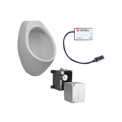 Johnsons Suisse Life Back Entry Electronic Urinal Complete Suite