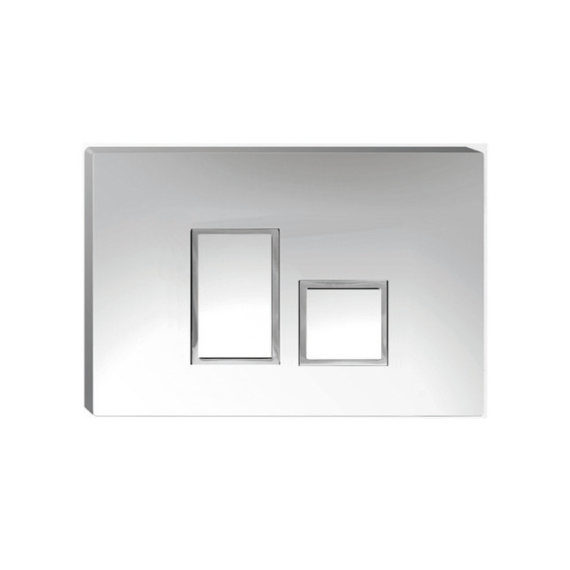Johnson Suisse In-wall Econoflush Step Button Black
