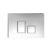 Johnsons Suisse In-wall Econoflush Step Button Black