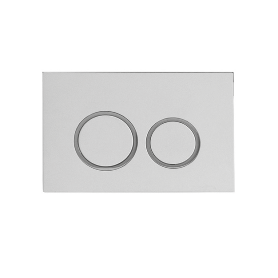 Johnson Suisse In-wall Econoflush Circle Button Black