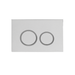 Johnsons Suisse In-wall Econoflush Circle Button Black