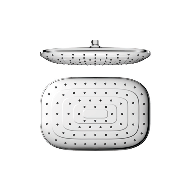 Johnson Suisse Ferla Shower Head Rectangular Chome
