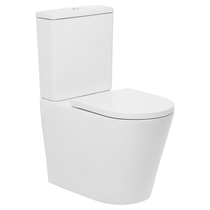 Johnson Suisse Venezia Comfort Tornado Flush To Wall Suite Comfort Height With Seat