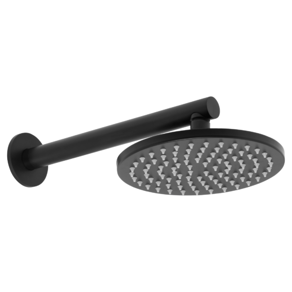 Johnson Suisse Venezia Overhead Rain Shower With 300mm Wall Arm Chrome