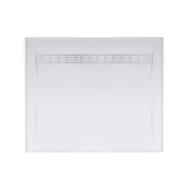 Johnson Suisse Barossa Polymarble Base 1000×1000 With Stainless Channel Grate
