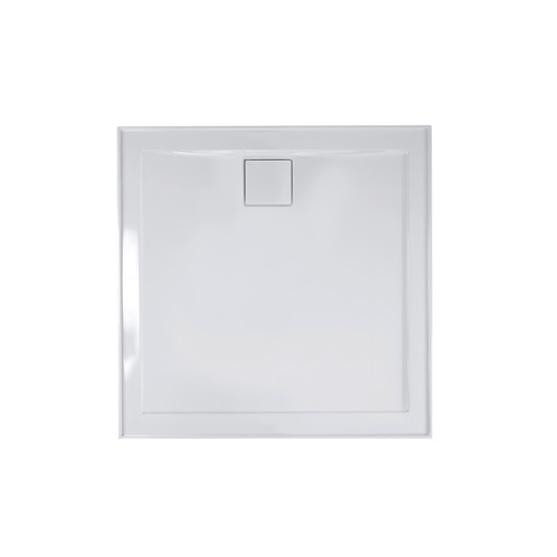 Johnsons Suisse Daintree Polymarble Base 900x900 R/O Wh 4-Sided