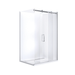 Barossa Slider Screen 1220 Door Panel Set Chrome