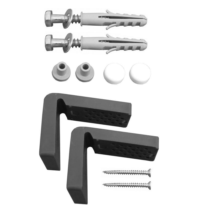 Johnson Suisse FTW Pan Floor Fixing Set L Shape