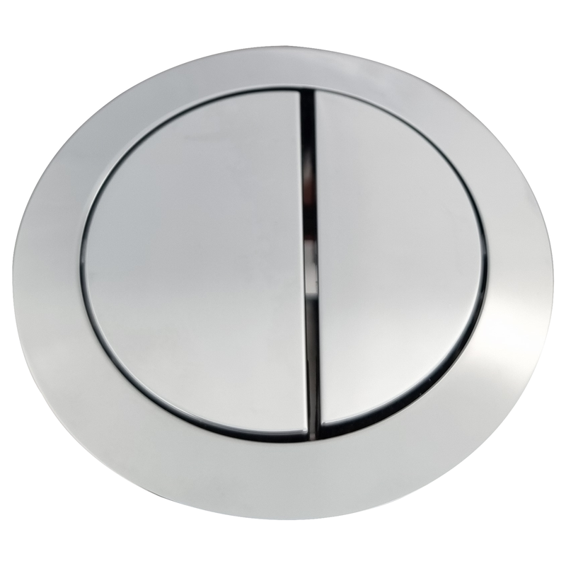Johnson Suisse Outlet Valve Button 48mm (for Emilia, Gemelli, Venezia) Chrome