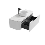 Aulic Savio Curve Finger Pull Cabinet