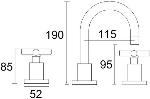 Millennium Waterpoint Basin Set