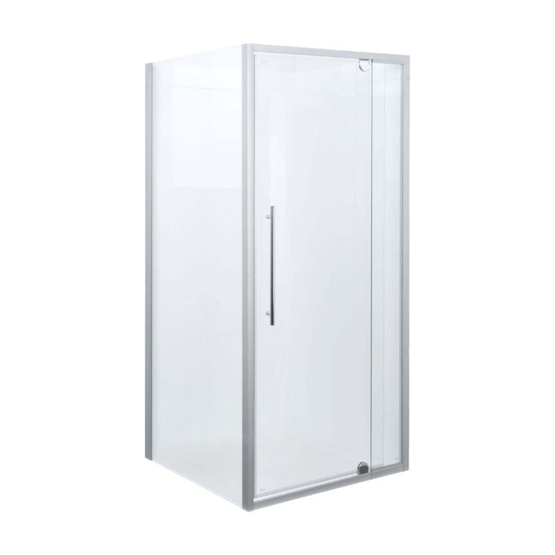 FLINDERS SHOWER SCREEN SYSTEM RETURN PANEL CHROME