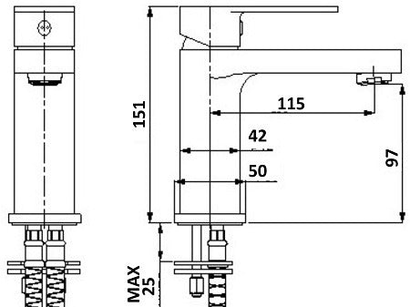 Millennium Kiato Basin Mixer