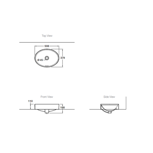 Kohler Chalice Oval Vessel Basin